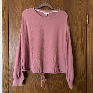 LC Lauren Conrad Soft Blousy Top
